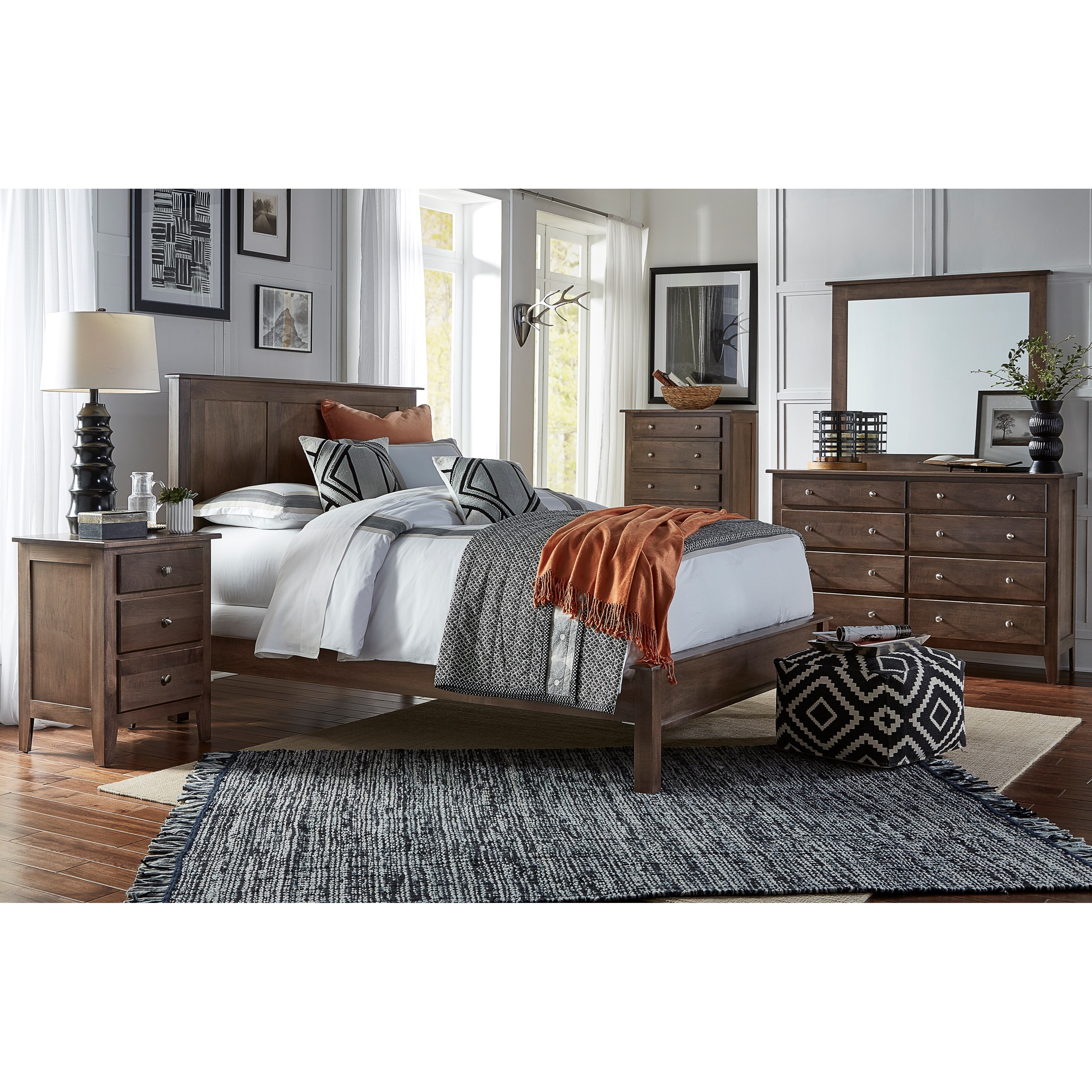 Daniel's Amish Mapleton King Bedroom Group Belfort Furniture
